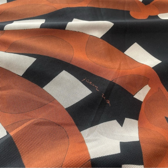 FARM Rio Bandana Black Dark Tulle Midi Dress - Sz Small - Picture 6 of 9